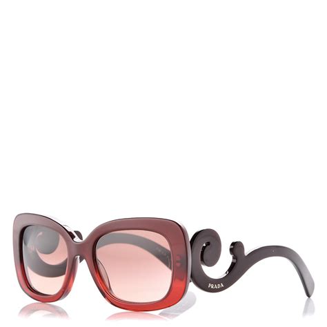 red prada baroque sunglasses|prada baroque sunglasses sunglass hut.